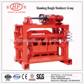 mobile small concrete brick making machine , QT4-40B2 small concrete block making machine